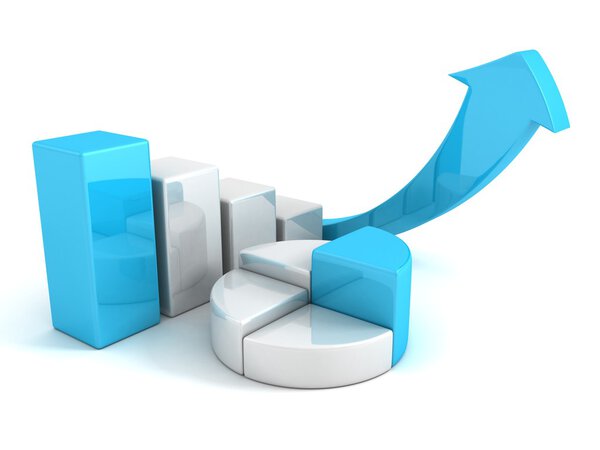 Finance pie and bar chart