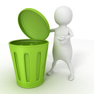 geri dönüşüm çöp adam