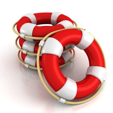 hayat şamandıralar yığını