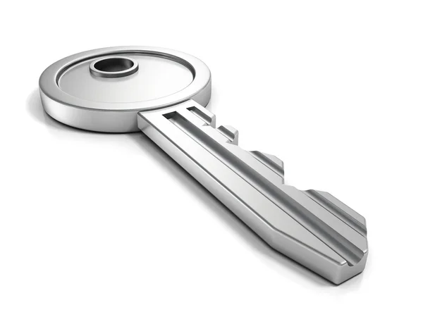 Metallic key — Stock Photo, Image