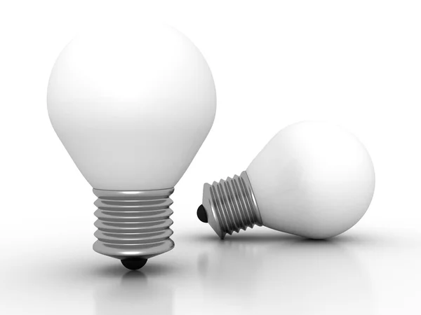 Two light bulbs — Stock Photo, Image