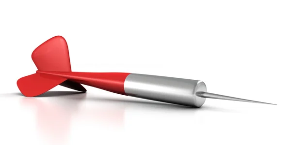 Red dart isolated — Stock Photo, Image