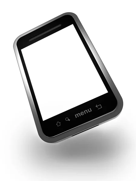 Mobile phone with blank screen — Stock Photo, Image