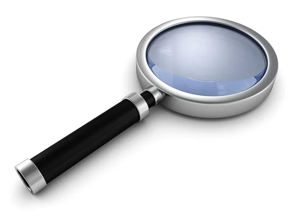 Classic magnifier glass — Stock Photo, Image