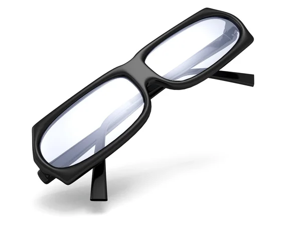 Stylische schwarze Brille — Stockfoto