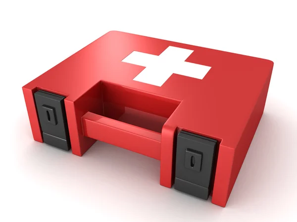 First Aids Medical Kit Box — Stock Photo, Image