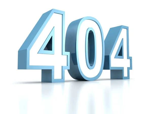 404-fout pagina concept van computer fout — Stockfoto