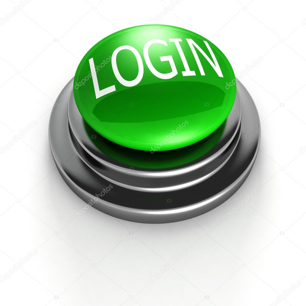 Green login button