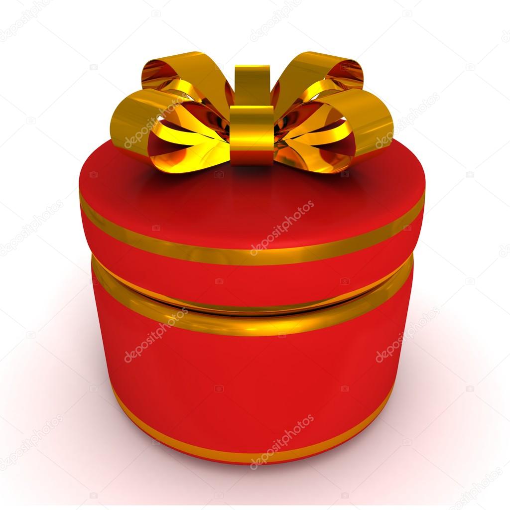 Red velvet gift box