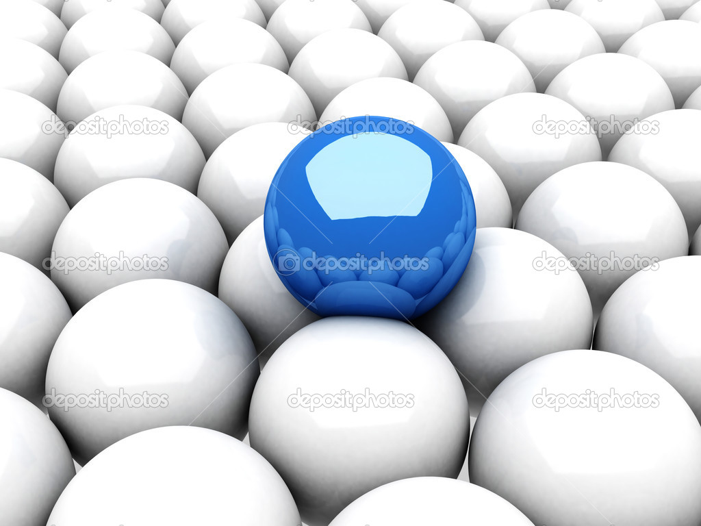 Blue leader sphere