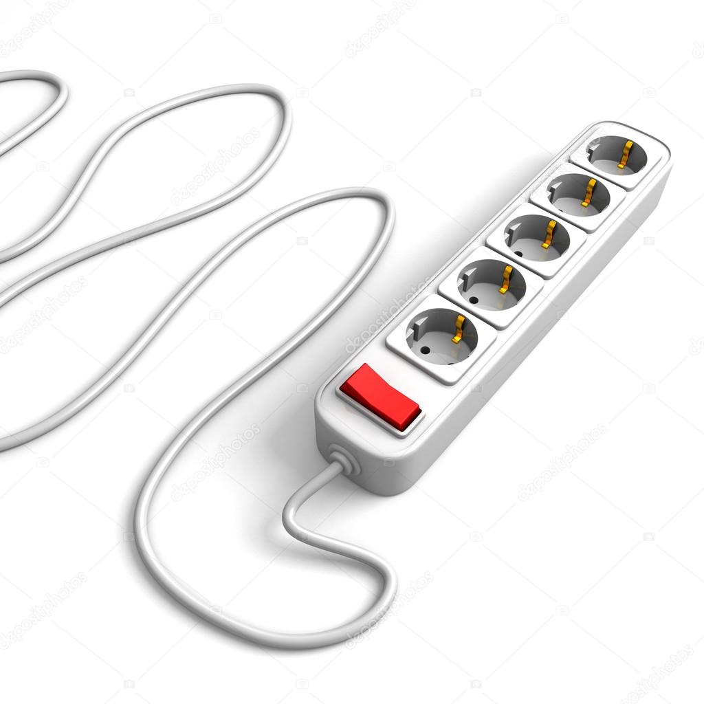 Basic surge protector Stock Photo by ©VERSUSstudio 46331771