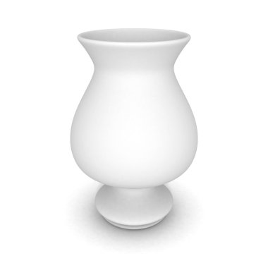 gölge beyaz seramik modern vazo