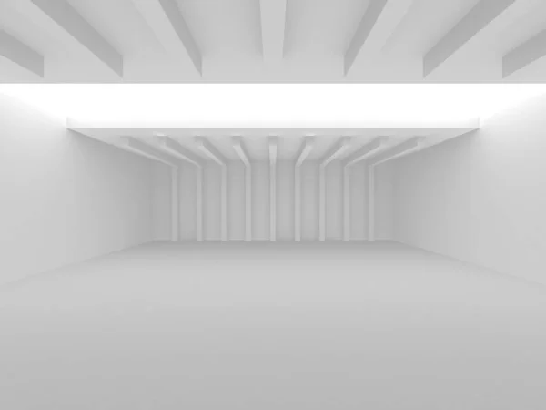 Diseño Interior Pasillo Iluminado Fondo Interior Habitación Vacía Renderizado —  Fotos de Stock