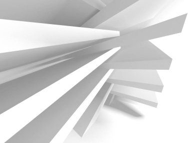 Aydınlatılmış koridor iç tasarımı. Boş Oda İç mimarisi. 3 Boyutlu Hazırlama