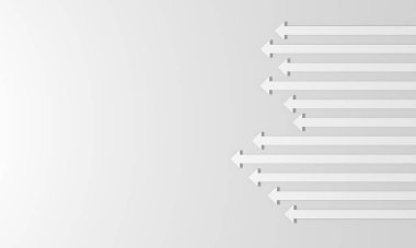 Yaratıcı grafik okları arka planda hareket ediyor. Soyut geometrik tasarım. 3d hazırlayıcı