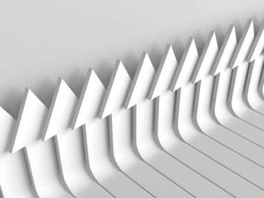 Okçular boş pazarlamayı soyut hale getirir. İş konsepti duvar kağıdı. 3d hazırlayıcı