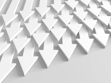 Yaratıcı grafik okları arka planda hareket ediyor. Soyut geometrik tasarım. 3d hazırlayıcı