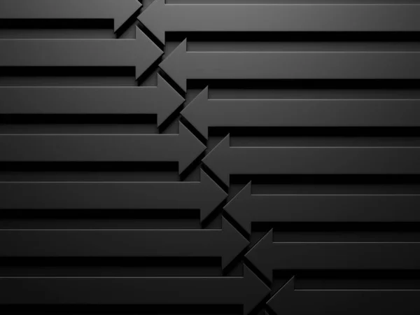 Creative Graph Arrows Moving Background Abstract Geometric Design Render — 图库照片