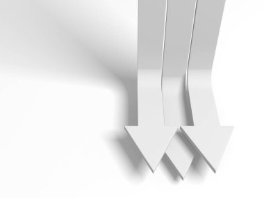 Yaratıcı grafik okları arka planda hareket ediyor. Soyut geometrik tasarım. 3d hazırlayıcı