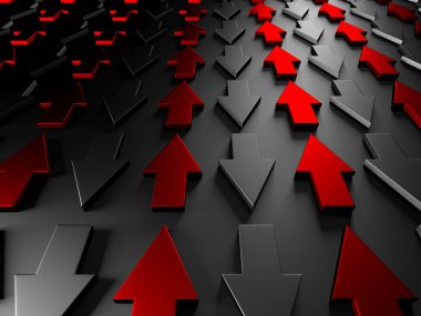 Yaratıcı grafik okları arka planda hareket ediyor. Soyut geometrik tasarım. 3d hazırlayıcı