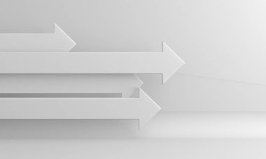 Yaratıcı grafik okları arka planda hareket ediyor. Soyut geometrik tasarım. 3d hazırlayıcı