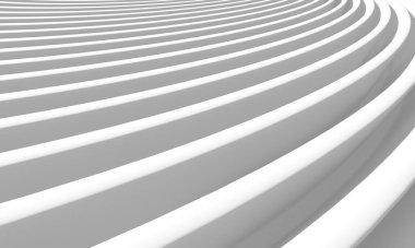 Abstract stripes waves pattern background. 3d rendering