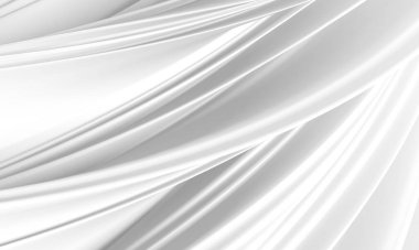 Abstract stripes waves pattern background. 3d rendering