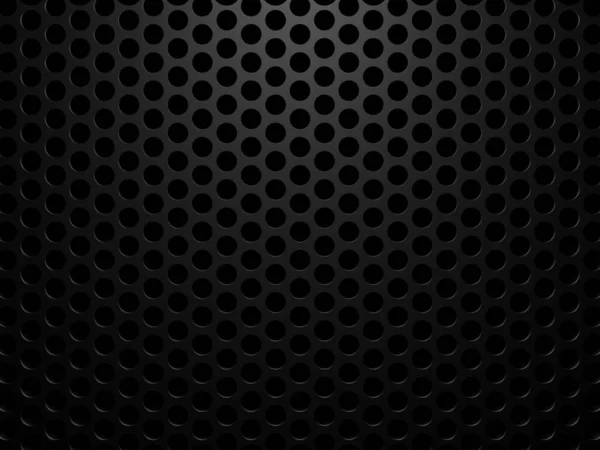 Dark Industrial Dots Holes Pattern Background Rendering —  Fotos de Stock