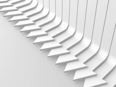 Okçular boş pazarlamayı soyut hale getirir. İş konsepti duvar kağıdı. 3d hazırlayıcı