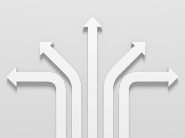 Yaratıcı grafik okları arka planda hareket ediyor. Soyut geometrik tasarım. 3d hazırlayıcı