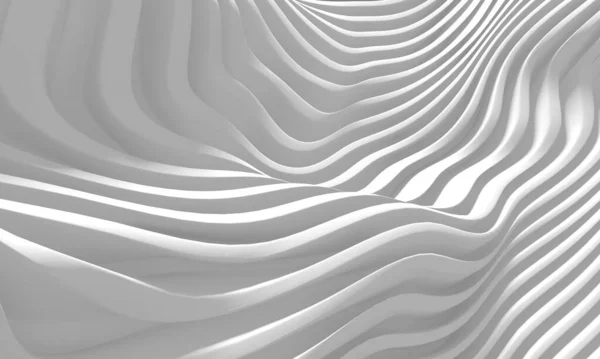 Абстрактная Полоса Волнового Рисунка Рендеринг — стоковое фото