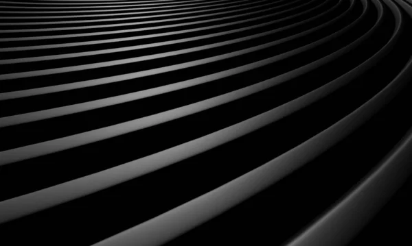 Темная Полоса Волнистого Фона Рендеринг — стоковое фото