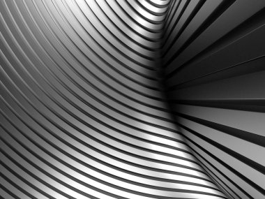 Abstract Dark Silver Metallic Shiny Background. 3d render