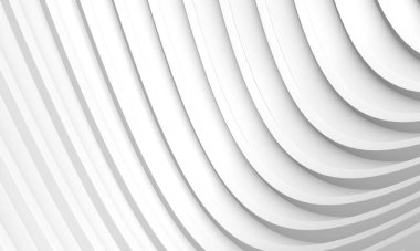 Wave band abstract background surface. 3d rendering