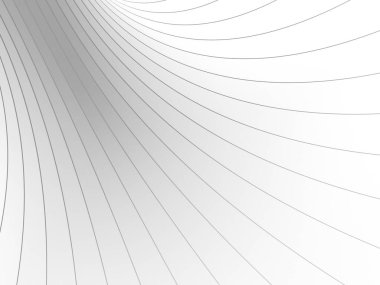 Wave band abstract background surface. 3d rendering