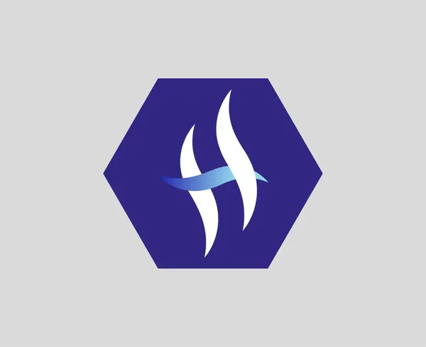 H list logo wektor — Wektor stockowy