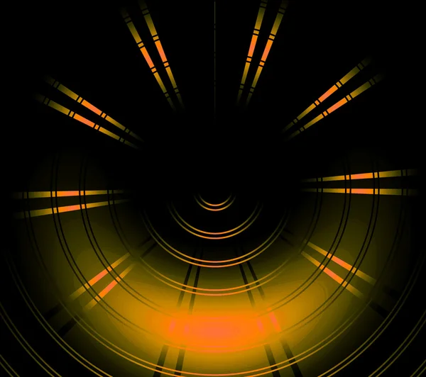 Luz de neón naranja Fondo abstracto — Foto de Stock