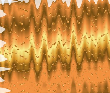 Dalga akmak altın arka plan