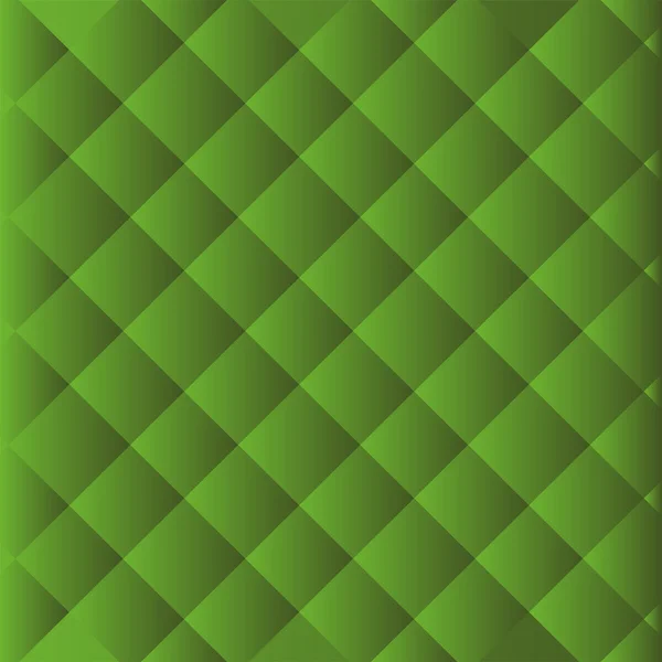 Abstracto Mosaico Natural Fondo Verde — Vector de stock