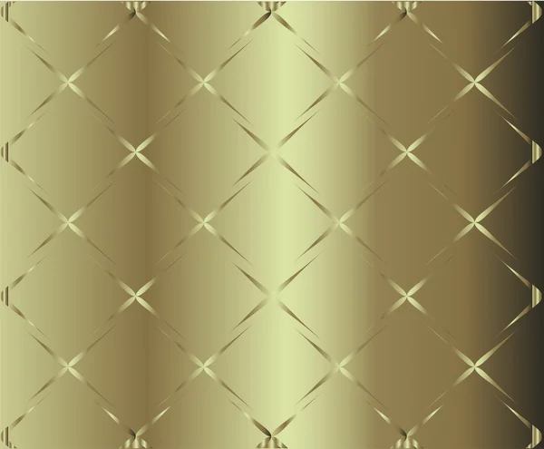 Guld glänsande metall yta bakgrund — Stock vektor
