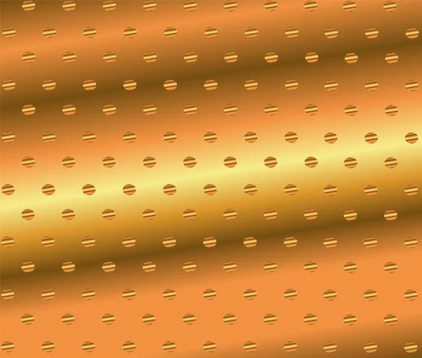 Abstract Golden Dotted Background Vector — Vector de stoc