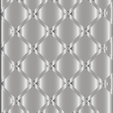 Luxury Metallic Silver Background Vector