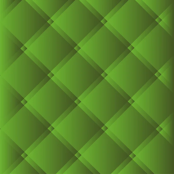 Vector de fondo de mantel de tela verde a cuadros — Vector de stock