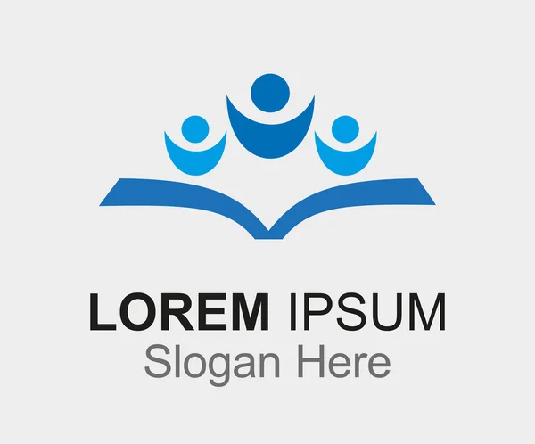 Eğitim ve okul öğrenme için logo