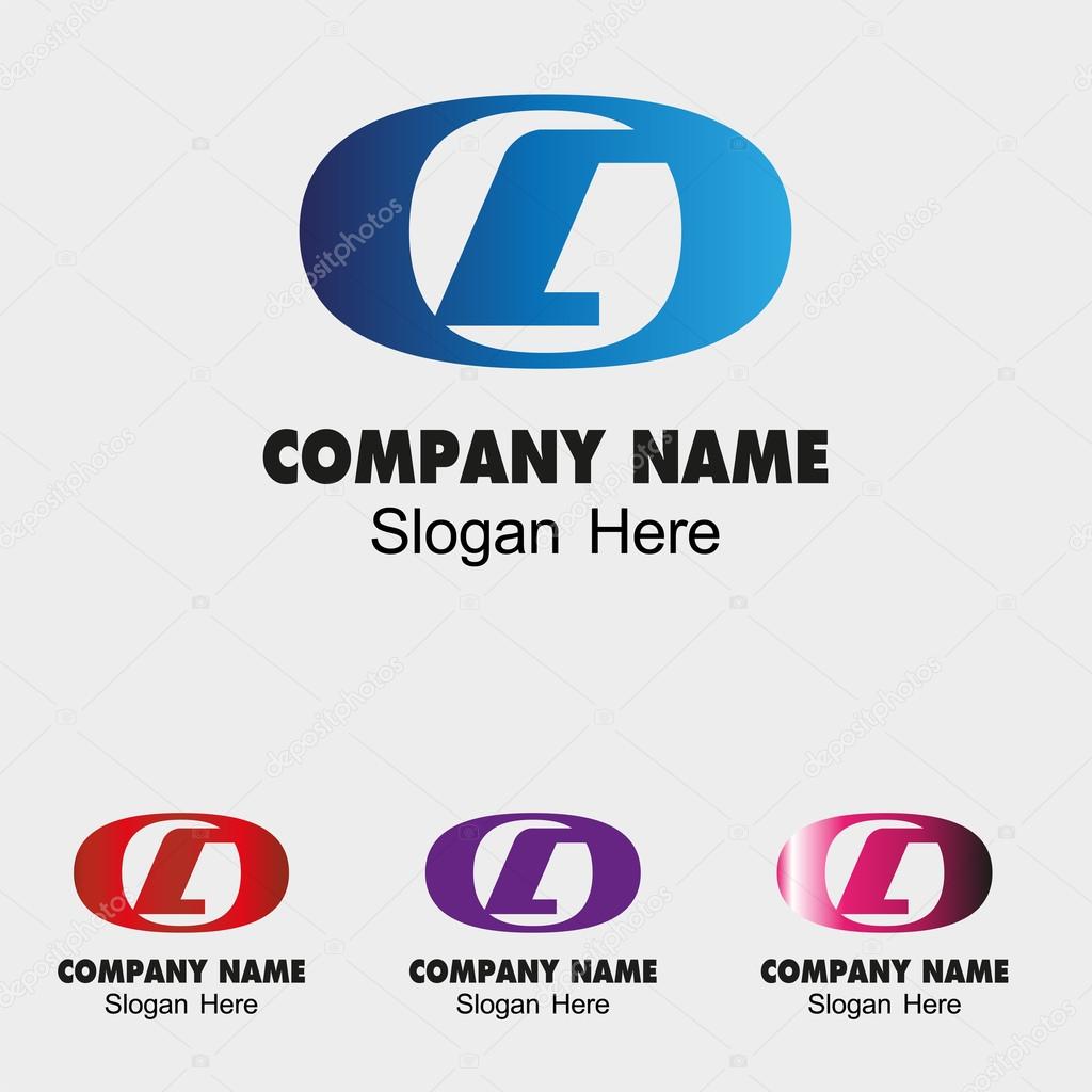 Letter C logo company vector letter C icon