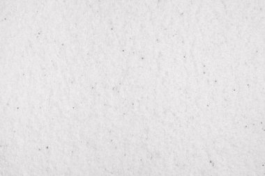 Arka plan olarak küçük kristal deniz tuzu, beyaz deniz kaya tuzu, üst görünüm