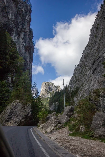 Cañón Duro Las Montañas Los Cárpatos — Foto de Stock