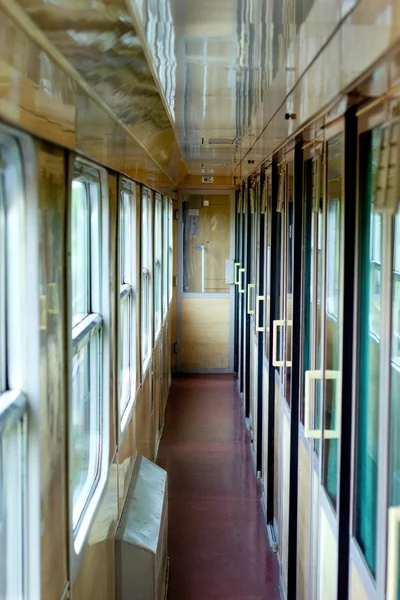 Trein corridor — Stockfoto