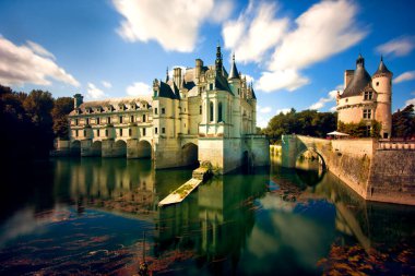 Loire Bölgesindeki Cenoncheau Kalesi