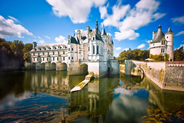 Castle Cenoncheau Loire Region — стоковое фото